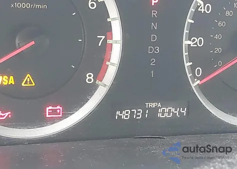 2008 Honda Accord 2.4 Lx-P из США, поврежденный, VIN 1HGCP26448A040006